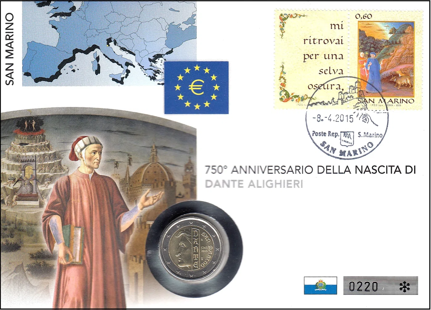 750. OBLETNICA ROJSTVA DANTEJA ALIGHIERIJA